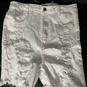 Fashion nova shorts size large brand new